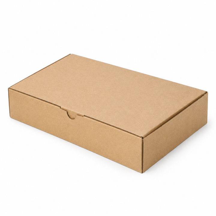 310 x 220 x 50mm Heavy Duty Brown Corrugated Die Cut Mailing Box