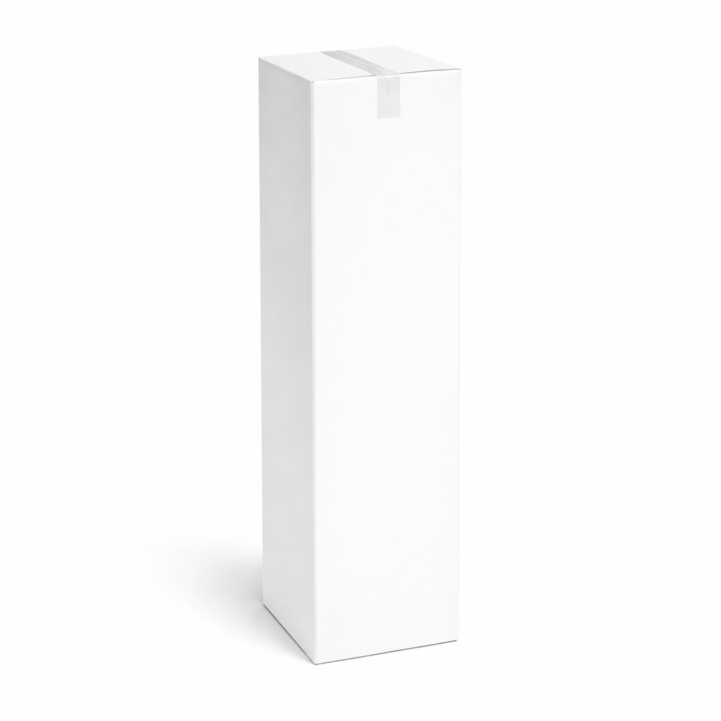 80 x 80 x 360mm  Tall Mailing Shipping Packing Cardboard Boxes White