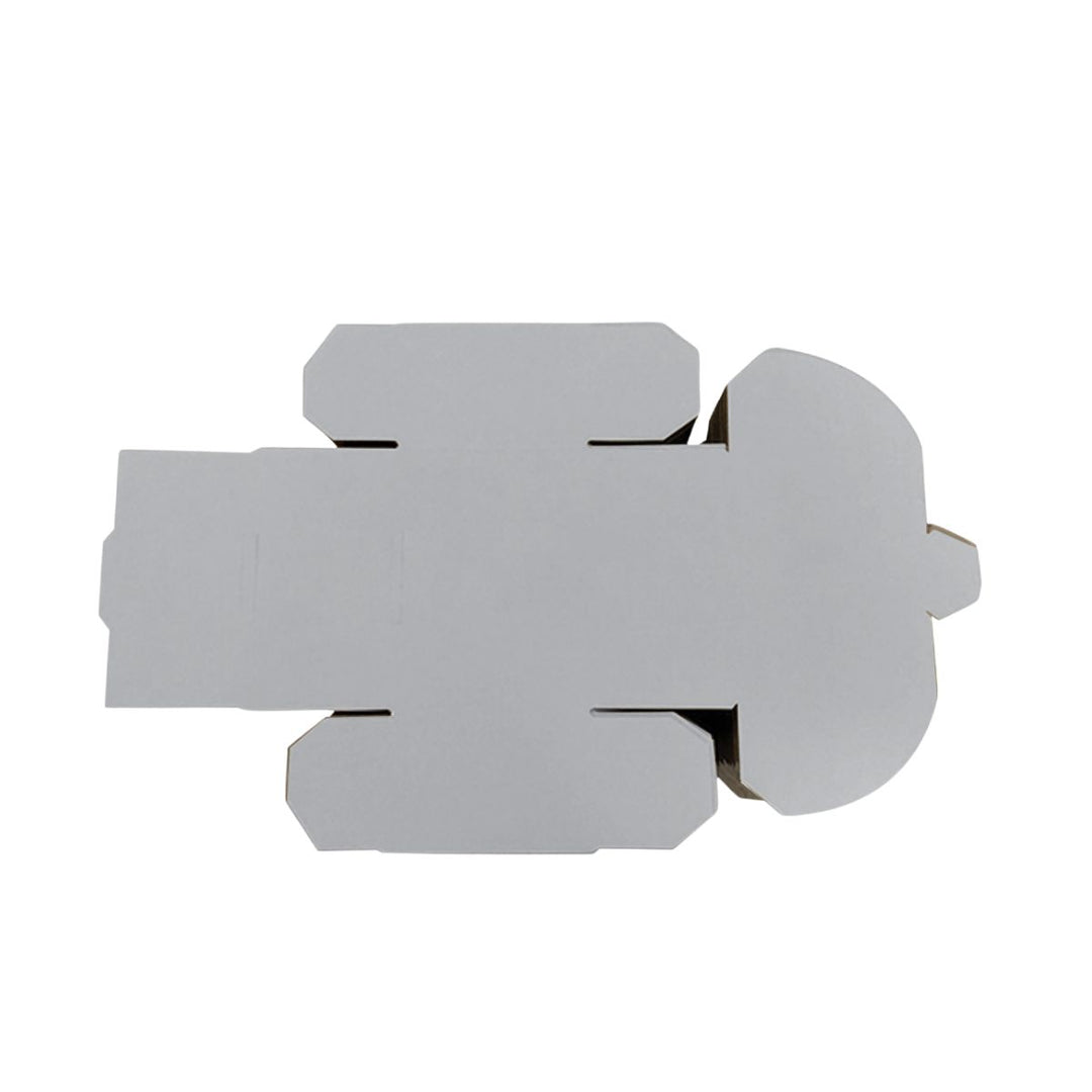 150 x 60 x 60mm White Corrugated Die Cut Mailing Box | Self-Locking, Flat-Pack, Eco-Friendly