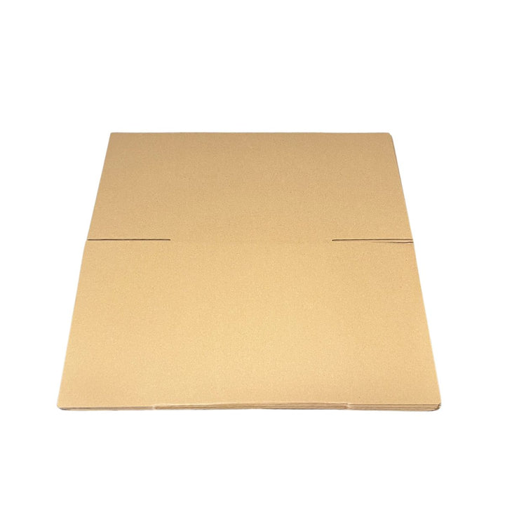 400 x 400 x 400mm Brown Corrugated Cube Box | Slotted Carton, Durable, Flat-Pack, Eco-Friendly