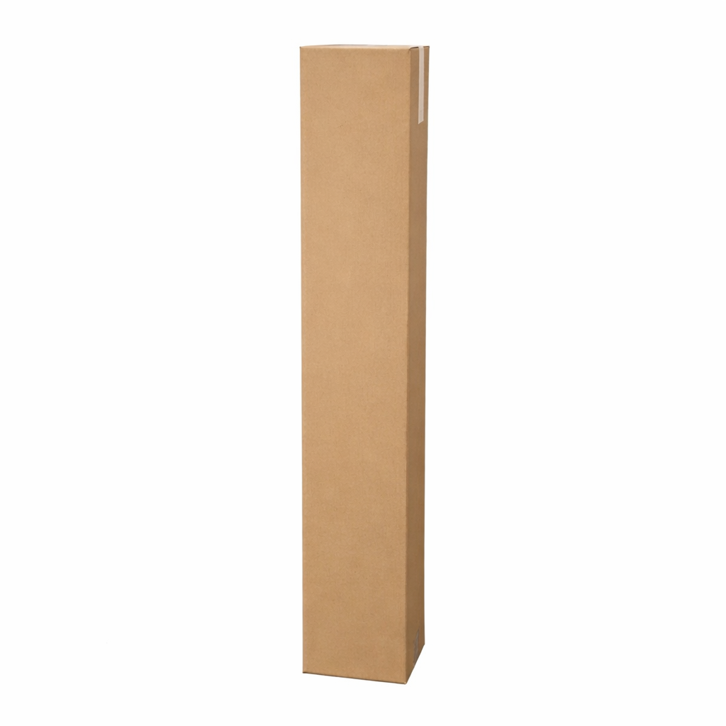80 x 80 x 800mm Tall Mailing Shipping Packing Cardboard Boxes Brown