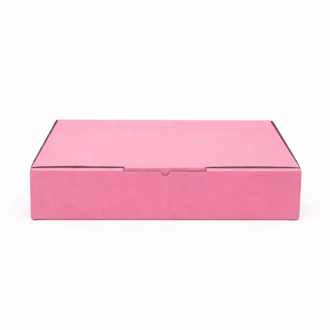 Pink Mailing Boxes 220 x 160 x 77mm with White Interior