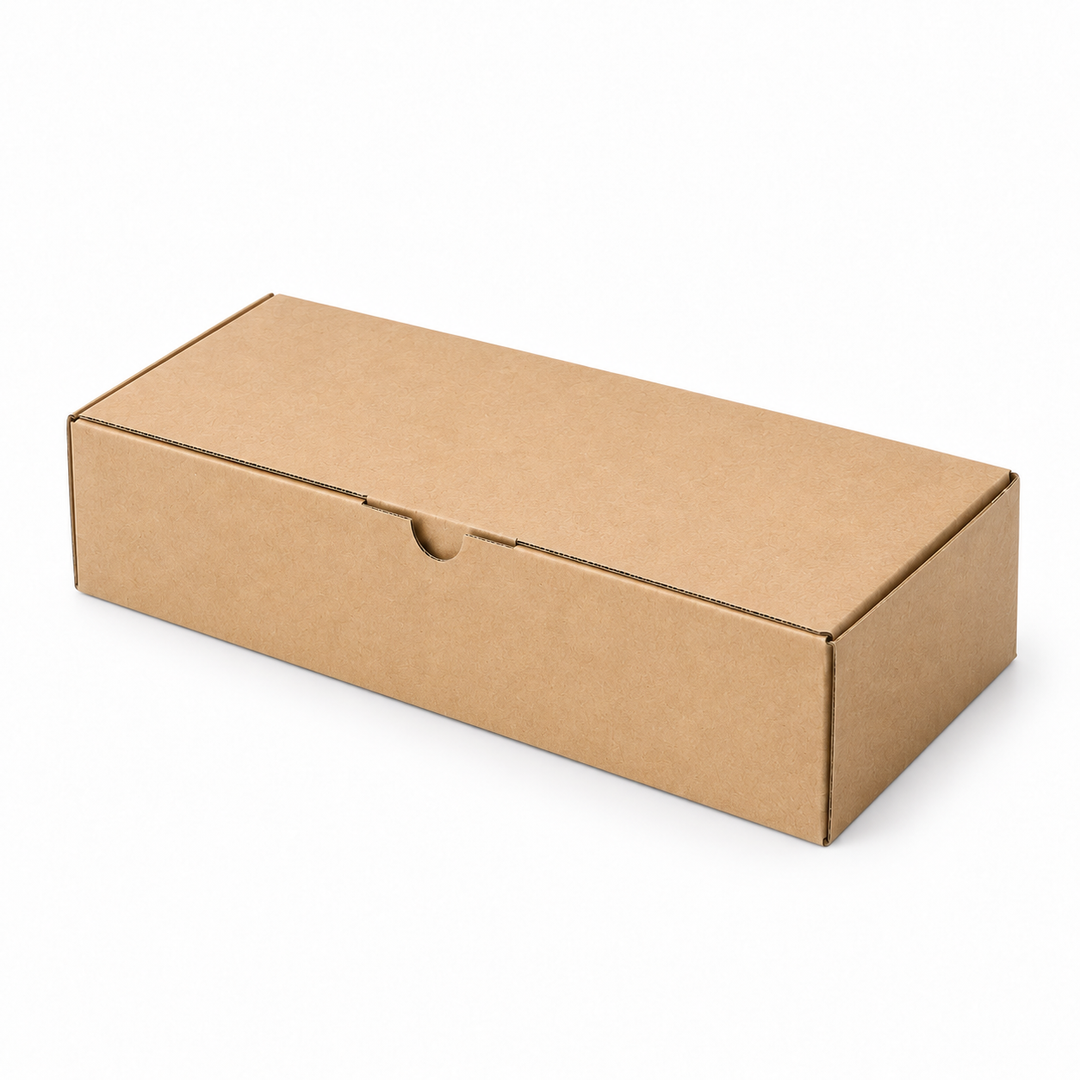 300 x 160 x 100mm Heavy Duty Brown Corrugated Die Cut Mailing Box