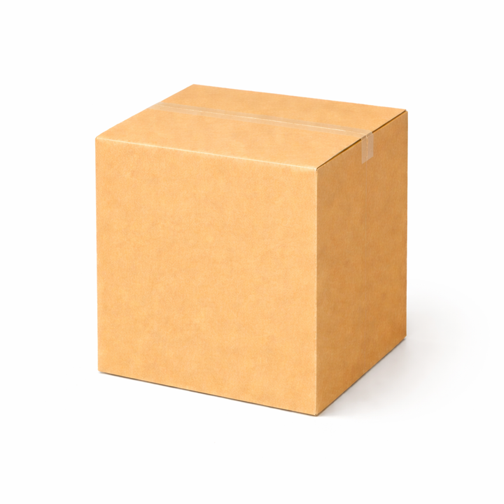 185 x 185 x 200mm Brown Corrugated Slotted Carton