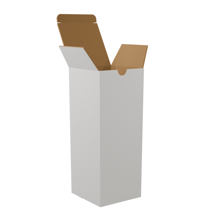 80 x 80 x 200mm Candle Mailing Shipping Packing Cardboard Boxes White – Small size cheap cardboard packing boxes for sale