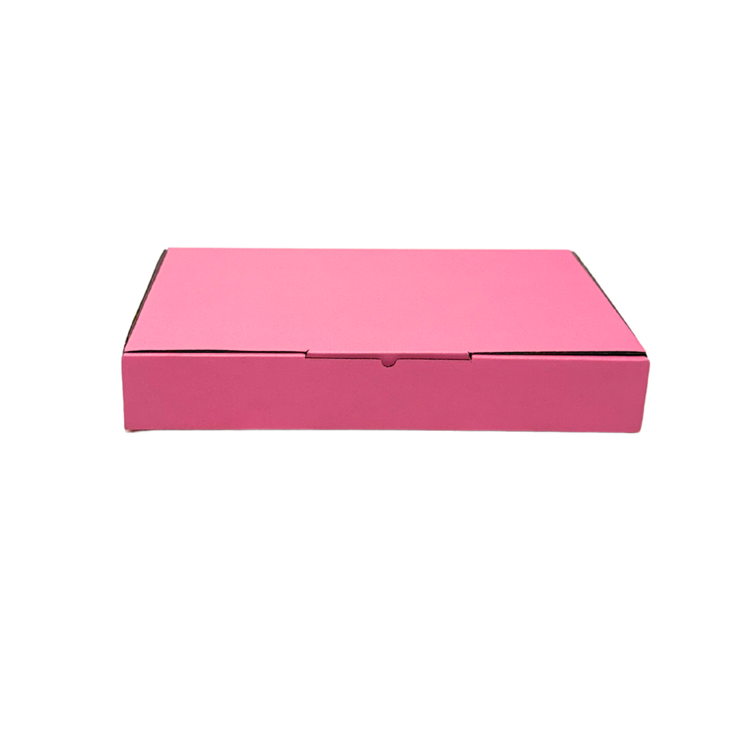 Pink Mailing Boxes 220 x 145 x 35mm with White Interior