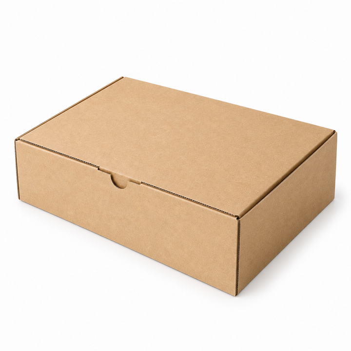320 x 250 x 150mm Heavy Duty Brown Corrugated Die Cut Mailing Box
