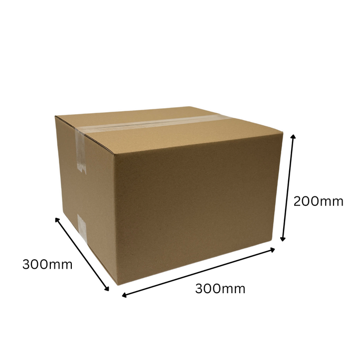 300 x 300 x 200mm Brown B Flute Shipping Cardboard Boxes