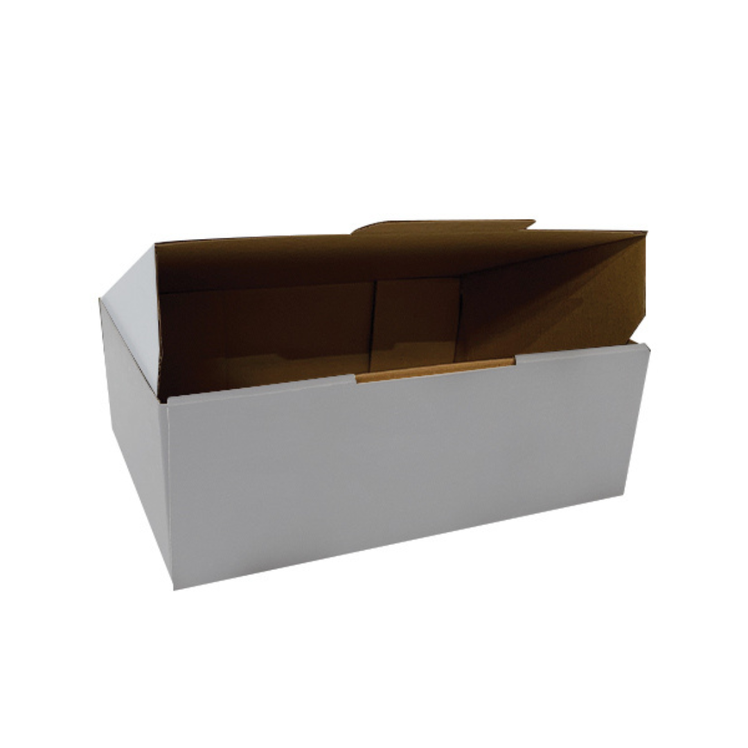 160 x 140 x 95mm - White Diecut Cardboard Box