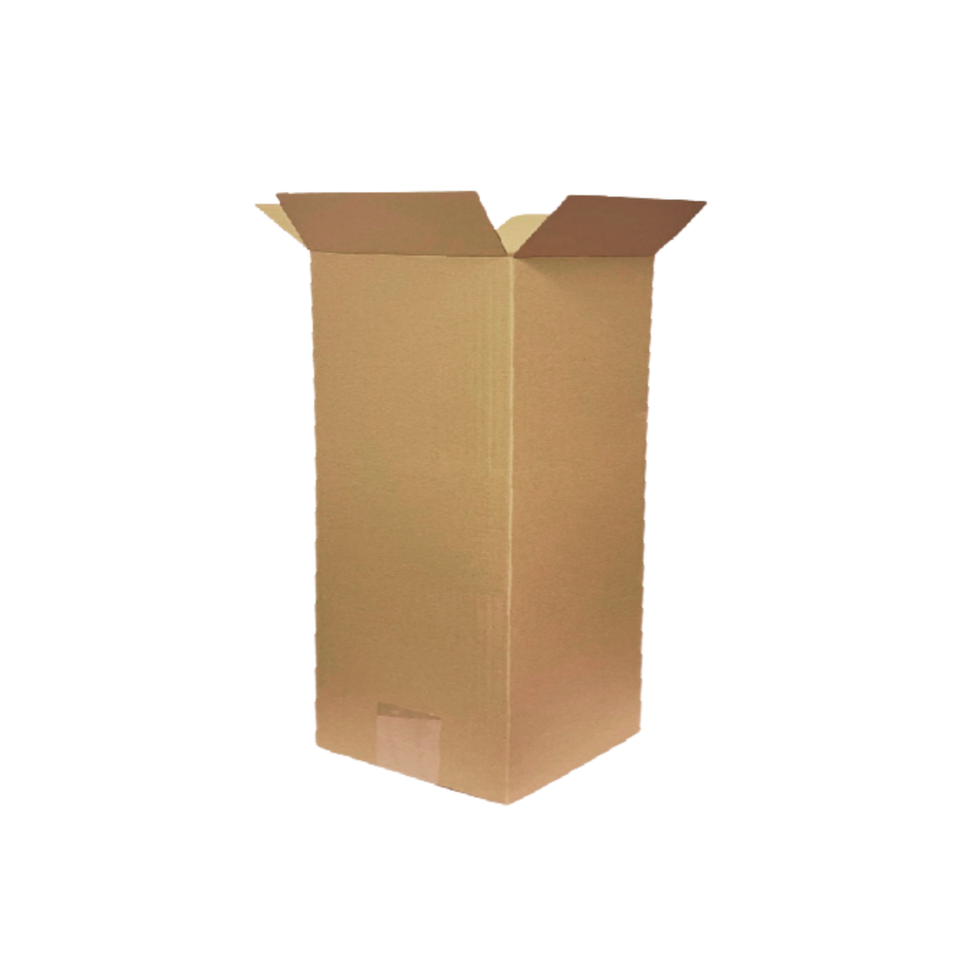 185 x 185 x 400mm Brown Corrugated Slotted Carton