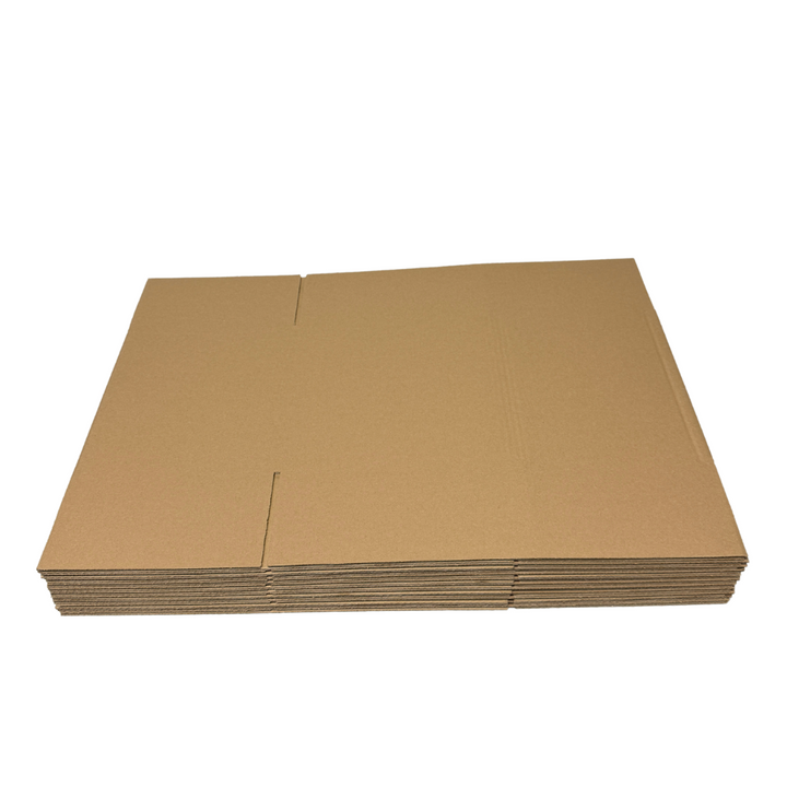 440 x 210 x 230mm - Brown Slotted B Flute Cardboard Boxes