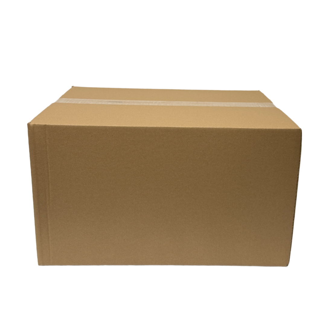 25pcs of 500 x 440 x 350mm Brown Slotted Cardboard Shipping Boxes – B Flute, Heavy-Duty