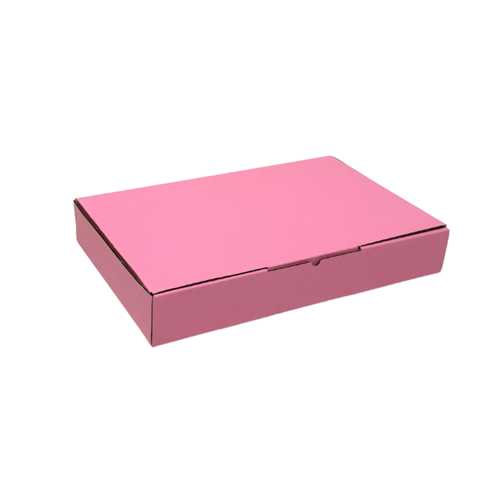 Pink Mailing Boxes 220 x 145 x 35mm with White Interior