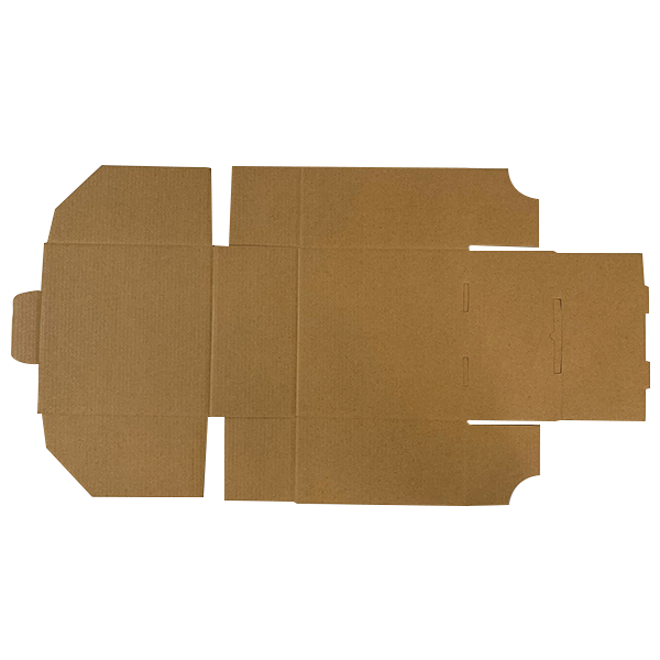 180 x 180 x 110mm White Corrugated Die Cut Mailing Box | Self-Locking, Flat-Pack, Eco-Friendly