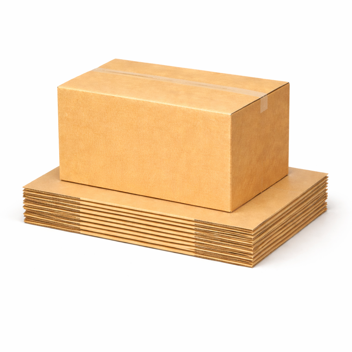 250 x 150 x 150mm Brown Corrugated Slotted Carton