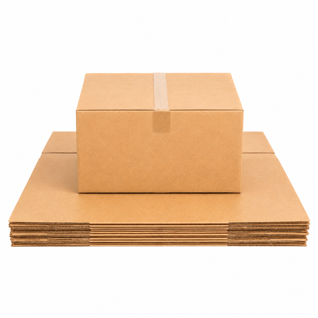 200 x 200 x 150mm Brown Corrugated Slotted Carton