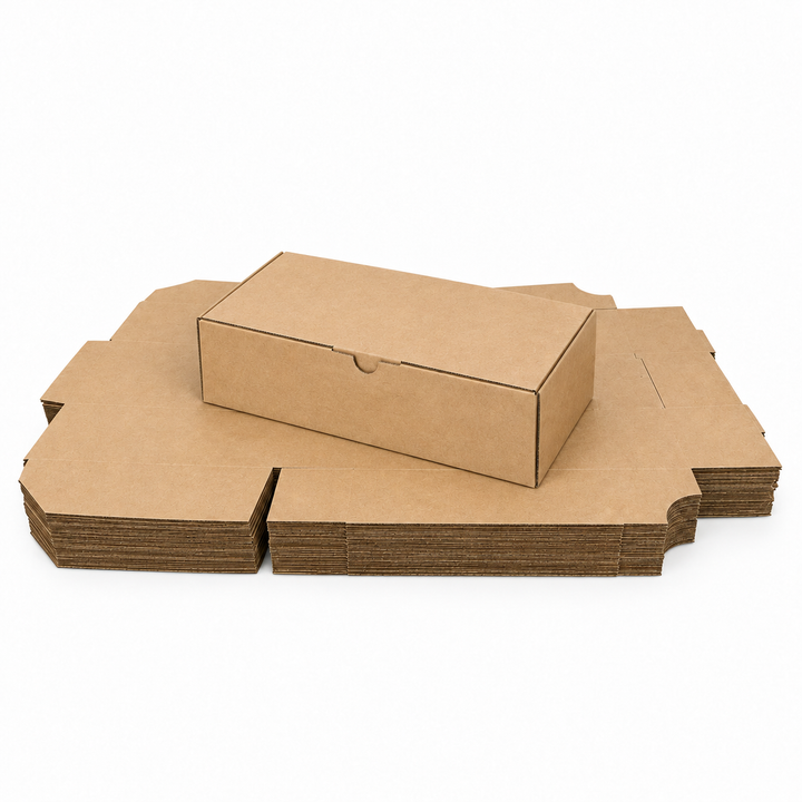 300 x 160 x 100mm Heavy Duty Brown Corrugated Die Cut Mailing Box