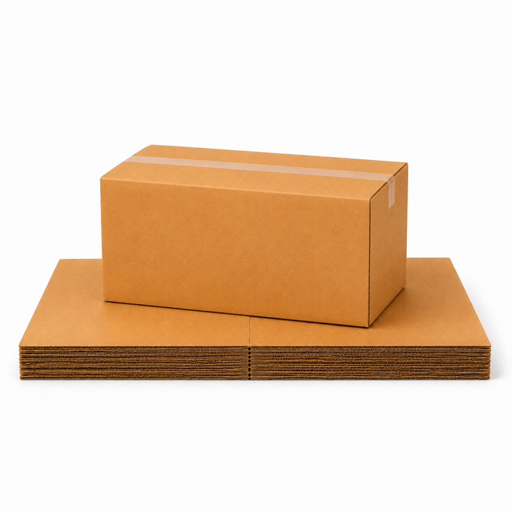 300 x 150 x 190mm Brown Corrugated Slotted Carton