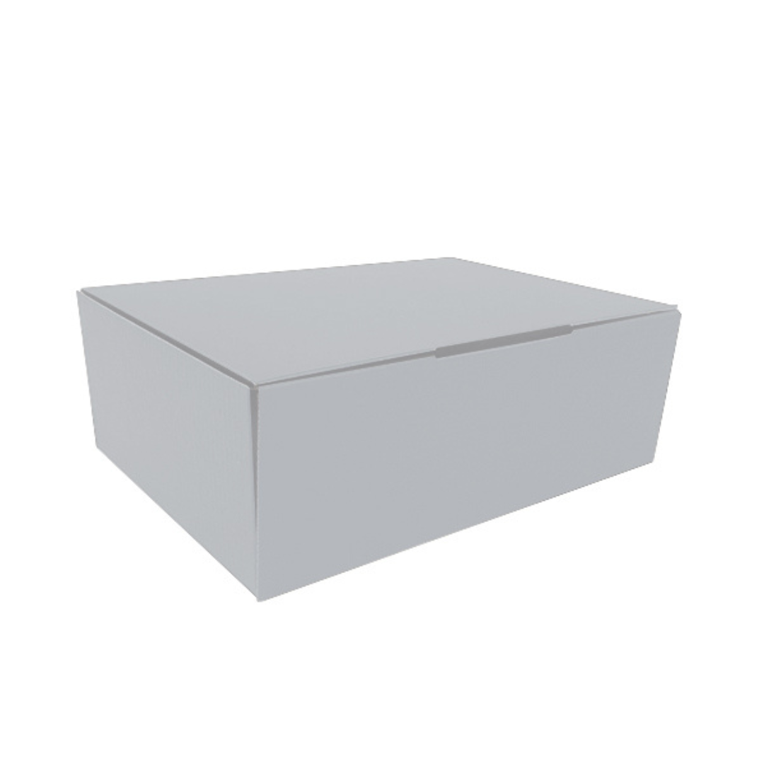 160 x 140 x 95mm - White Diecut Cardboard Box