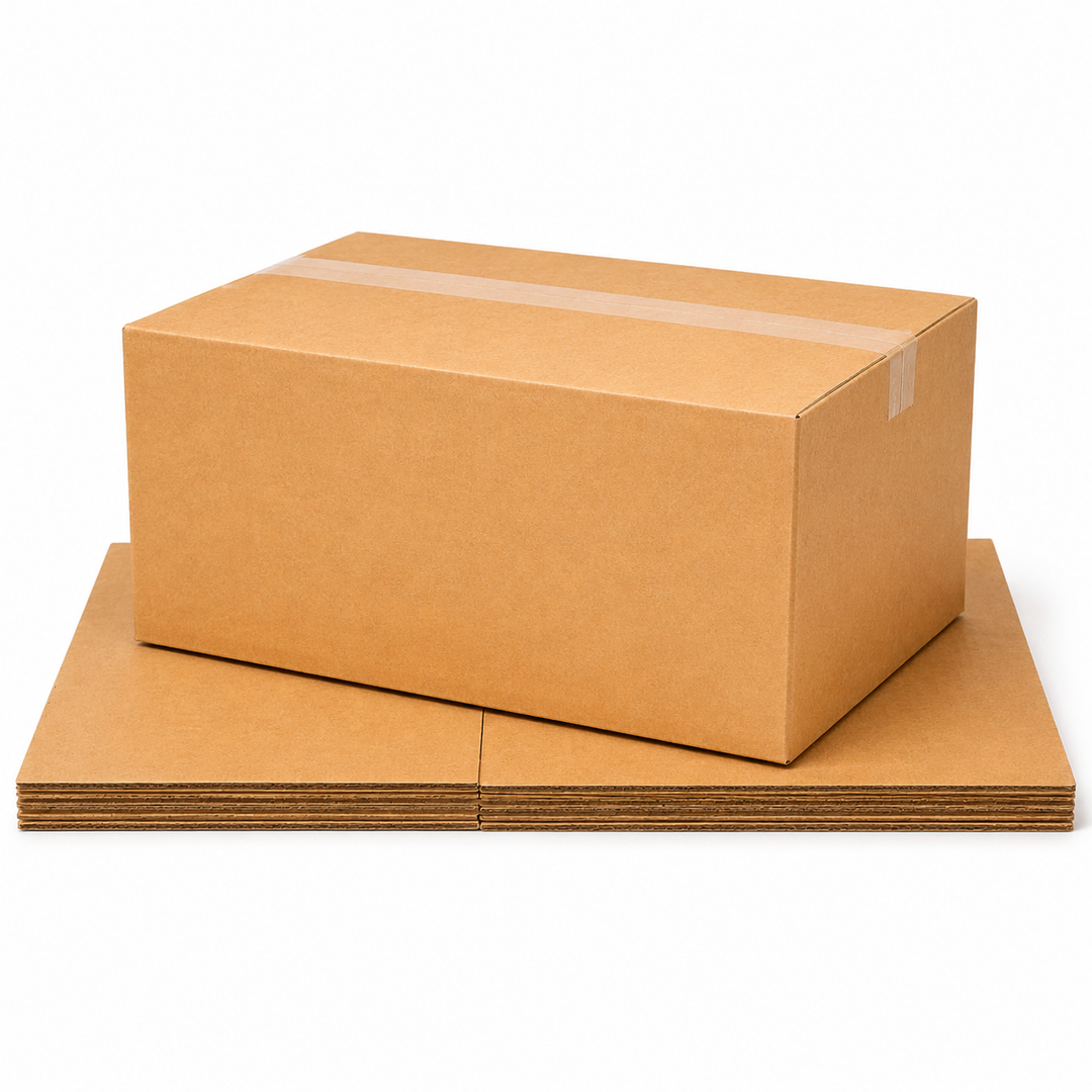 320 x 240 x 160mm Brown Corrugated Slotted Carton