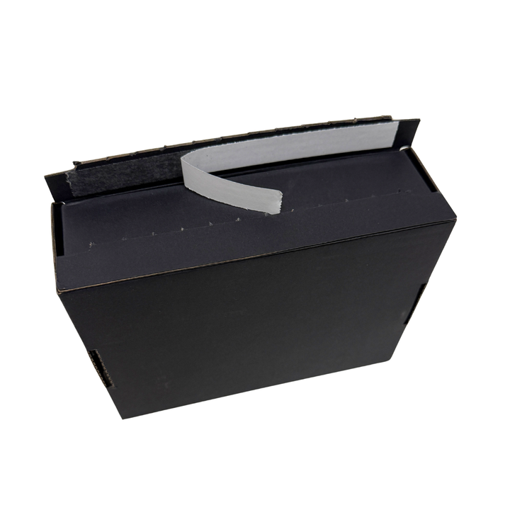 Full Black Self Sealing Tuck Front Box 174 × 128 × 53 mm – Sturdy and Durable Cardboard Postal Boxes