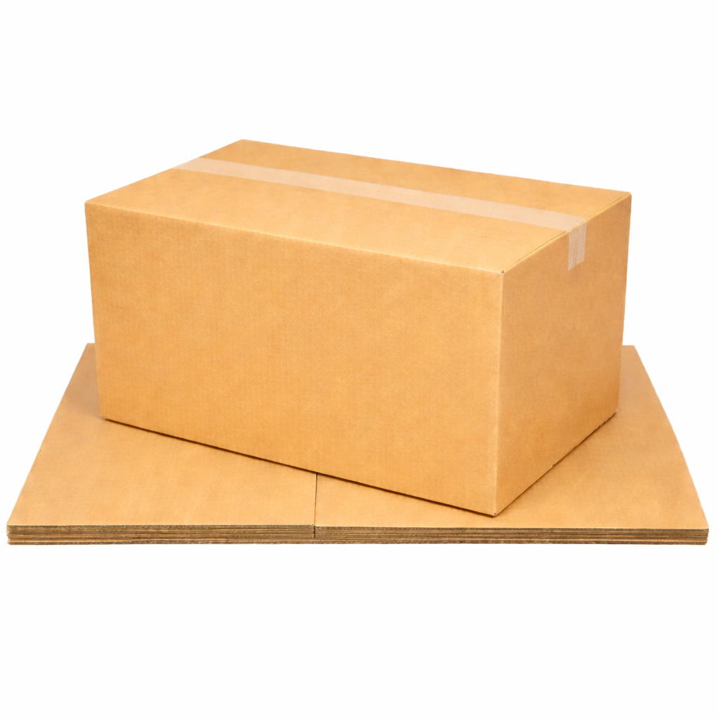 Regular Slotted Brown Box 585 x 395 x 360mm - Brown Postal Boxes