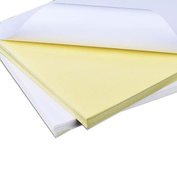 A4 White Matte Self-Adhesive Sticker Paper: Compatible with Laser & Inkjet Printers