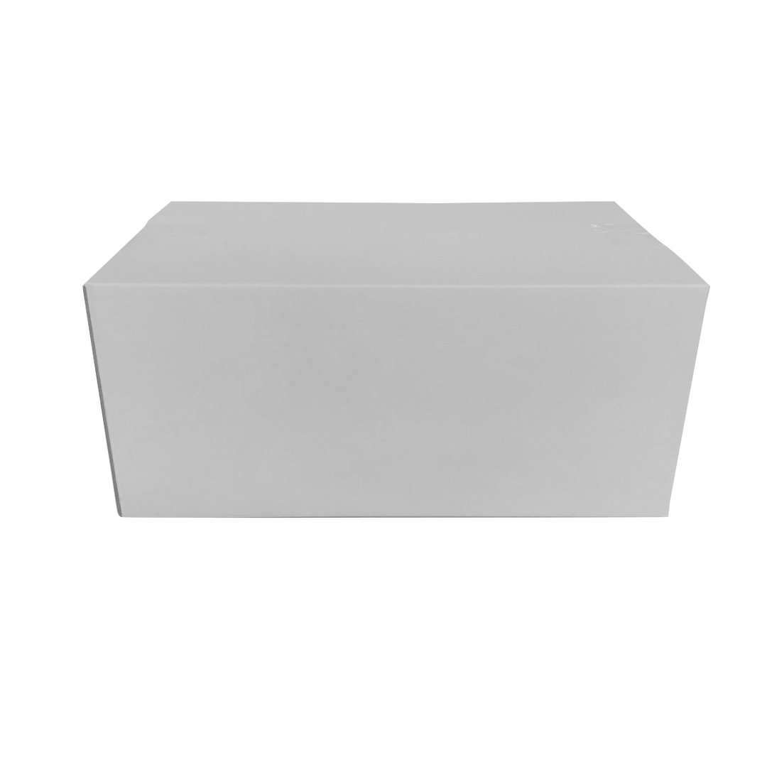 240 x 140 x 140mm White Slotted Cardboard Shipping Boxes