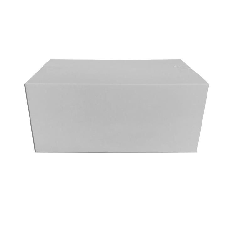 240 x 140 x 140mm White Slotted Cardboard Shipping Boxes