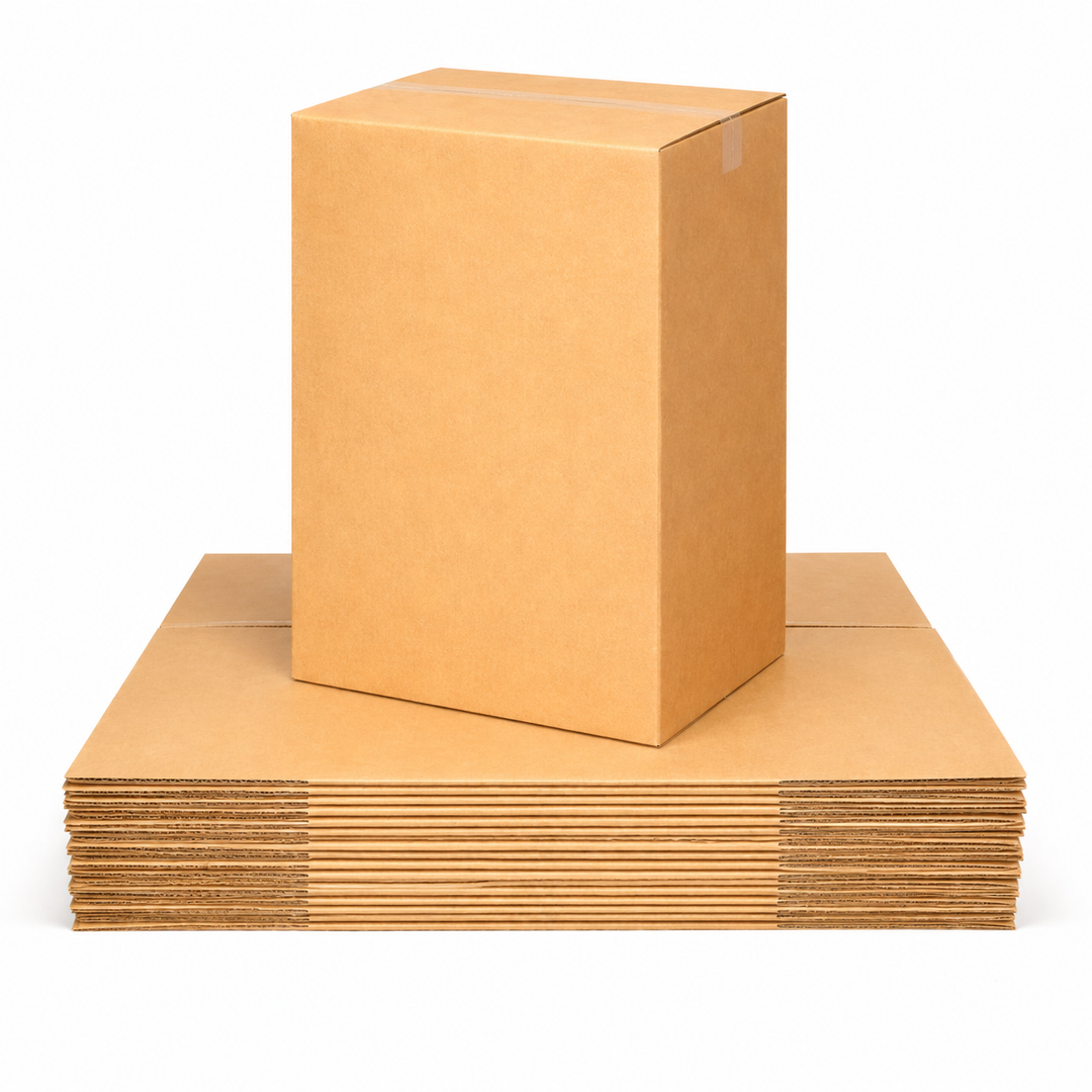 285 x 185 x 400mm Brown Corrugated Slotted Carton