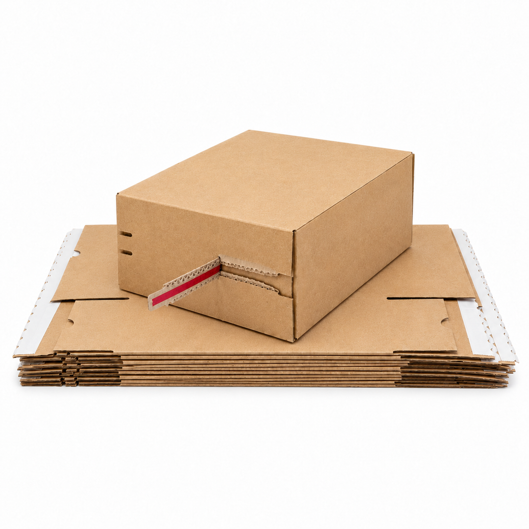 Kraft Self Sealing Brown Box Heavy Duty 320 x 240 x 160mm