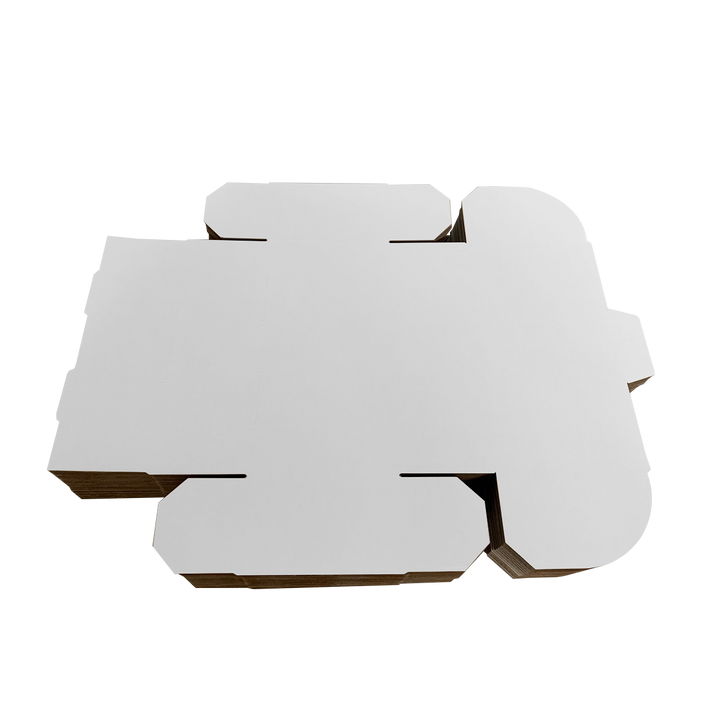 360 x 230 x 90mm White Corrugated Die Cut Mailing Box | Self-Locking, Flat-Pack, Eco-Friendly