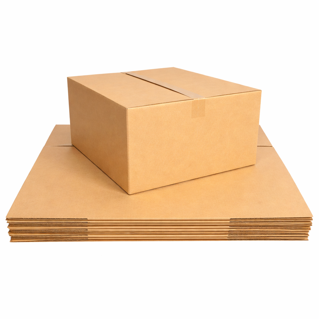 Regular Slotted Brown Box 430 x 305 x 255mm - Brown Postal Boxes