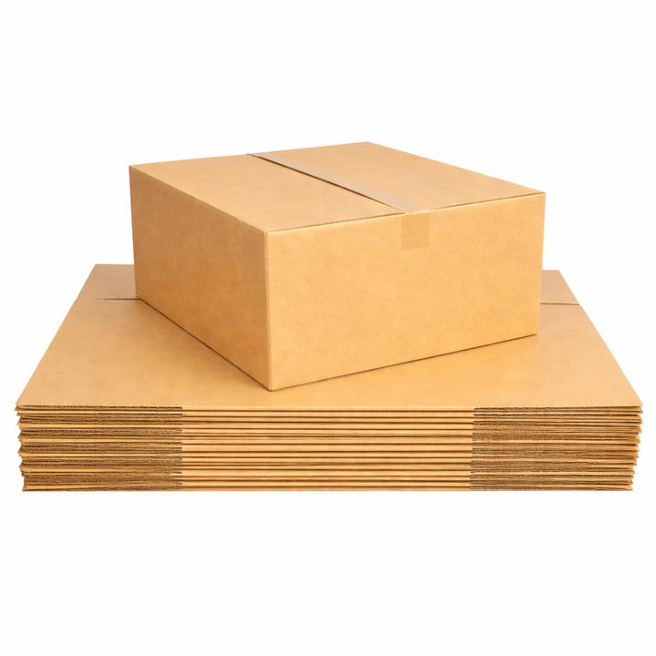 Regular Slotted Brown Box 430 x 305 x 140mm - Brown Postal Boxes