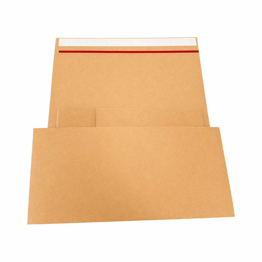 Wholesale Pack 1000pcs - 251 x 165 x 60mm Corrugated Book Wrap Mailers