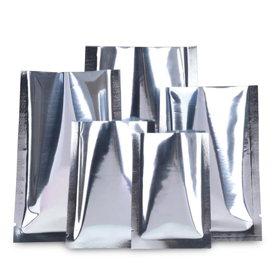 200 mm x 300 mm Aluminium Foil Mylar Bags for Food Storage & Vacuum Sealing