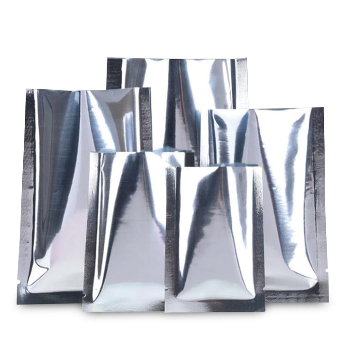 180 mm x 260 mm Aluminium Foil Mylar Bags for Food Storage & Vacuum Sealing