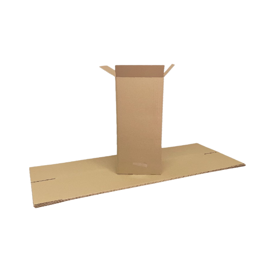 185 x 185 x 400mm Brown Corrugated Slotted Carton
