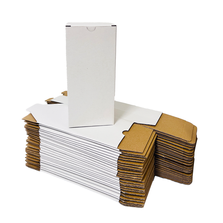 100 x 100 x 200mm Candle Mailing Shipping Packing Cardboard Boxes White – Small size cheap cardboard packing boxes for sale
