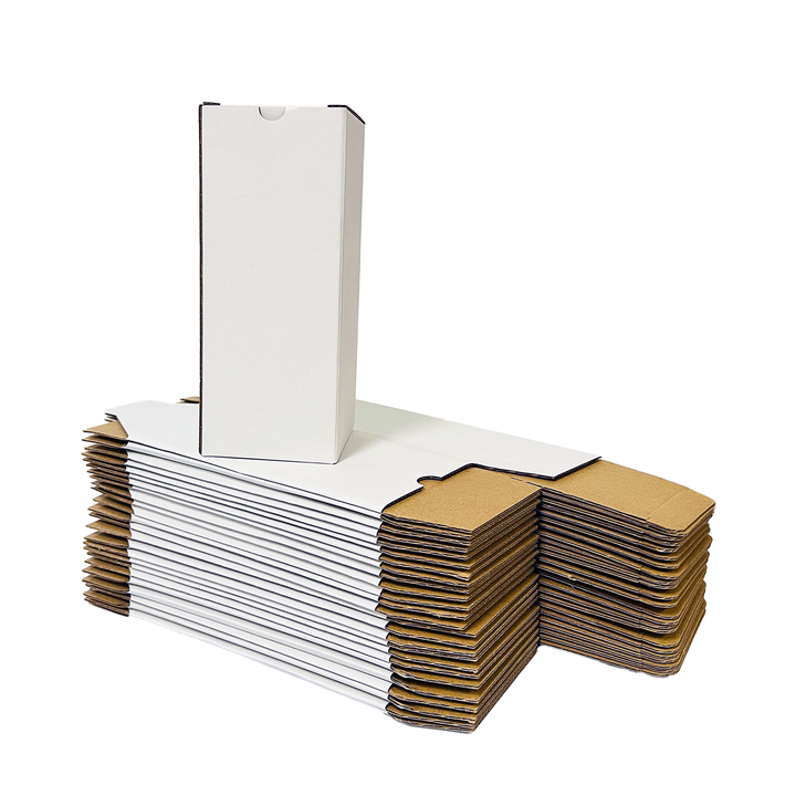 80 x 80 x 200mm Candle Mailing Shipping Packing Cardboard Boxes White – Small size cheap cardboard packing boxes for sale