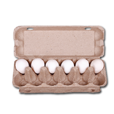 Brand New Natural/Rustic 12s 'One-Dozen' Egg Cartons - Eco-Friendly and Durable Egg Storage