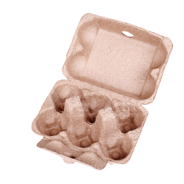 Brand New Natural/Rustic 6s 'Half-Dozens' Egg Cartons - Eco-Friendly and Sturdy Egg Storage