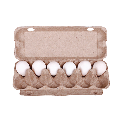 Brand New Natural/Rustic 12s 'One-Dozen' Egg Cartons - Eco-Friendly and Durable Egg Storage