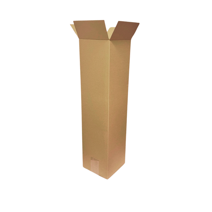 Heavy-Duty Brown Mailing Tube - 150 x 150 x 600mm - Secure Long Tube Carton