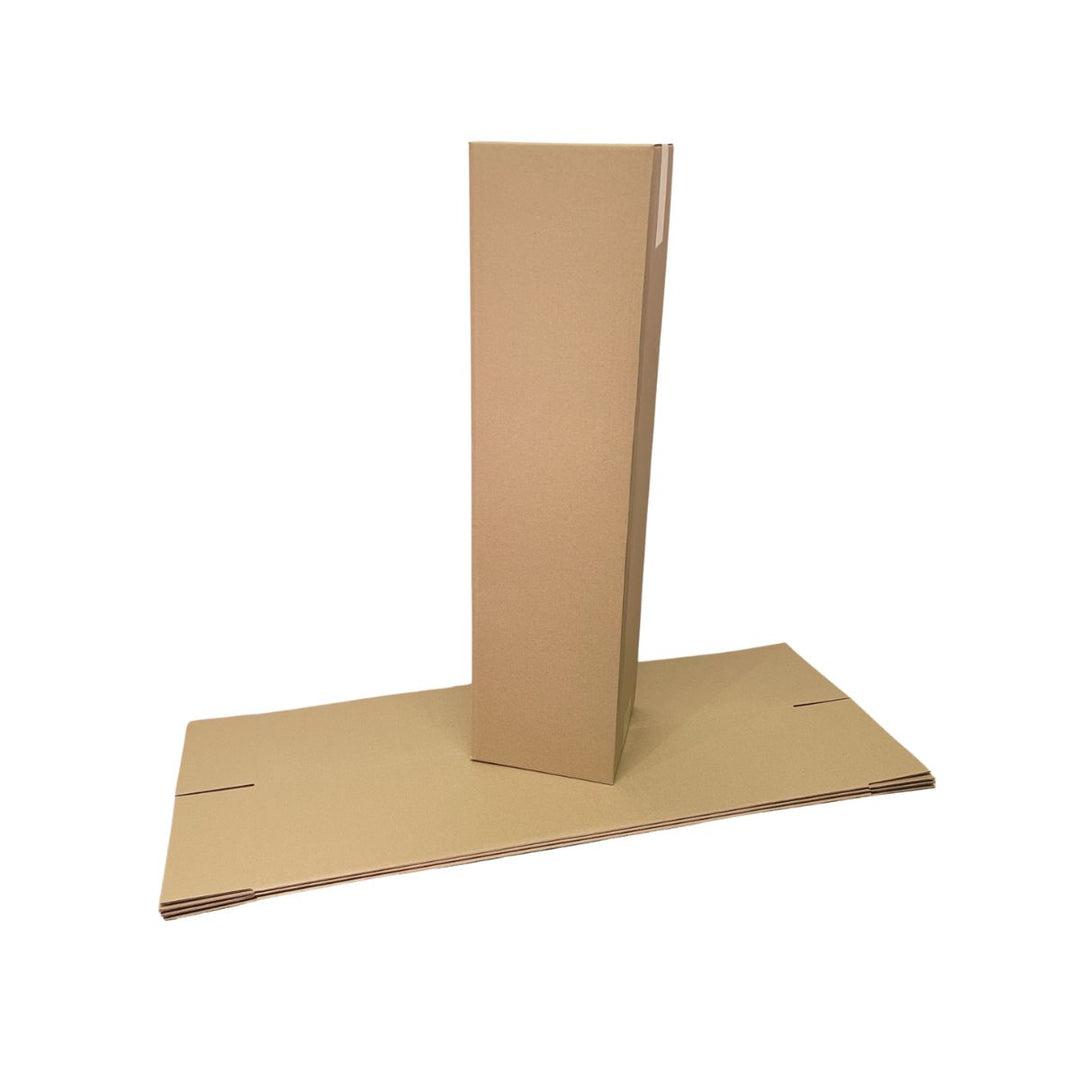 Heavy-Duty Brown Mailing Tube - 150 x 150 x 600mm - Secure Long Tube Carton