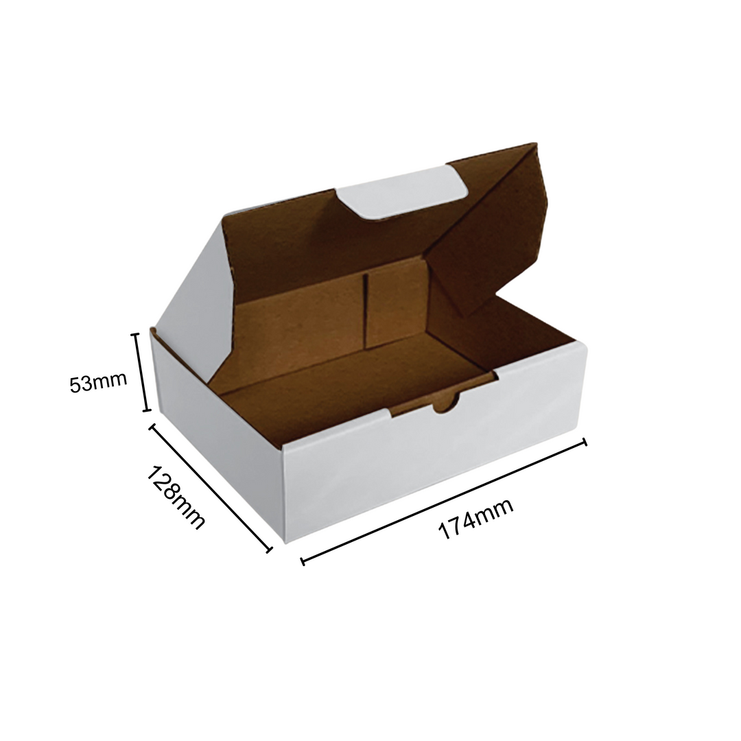 Sturdy Mailing Boxes 174 x 128 x 53mm – Perfect for Shipping and Storage