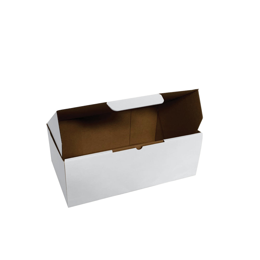 250 x 150 x 90mm Die Cut Mailing Shipping Packing Cardboard Boxes White