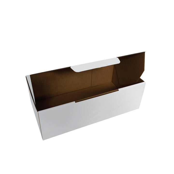 300 x 160 x 100mm Die Cut Mailing Shipping Packing Cardboard Boxes White