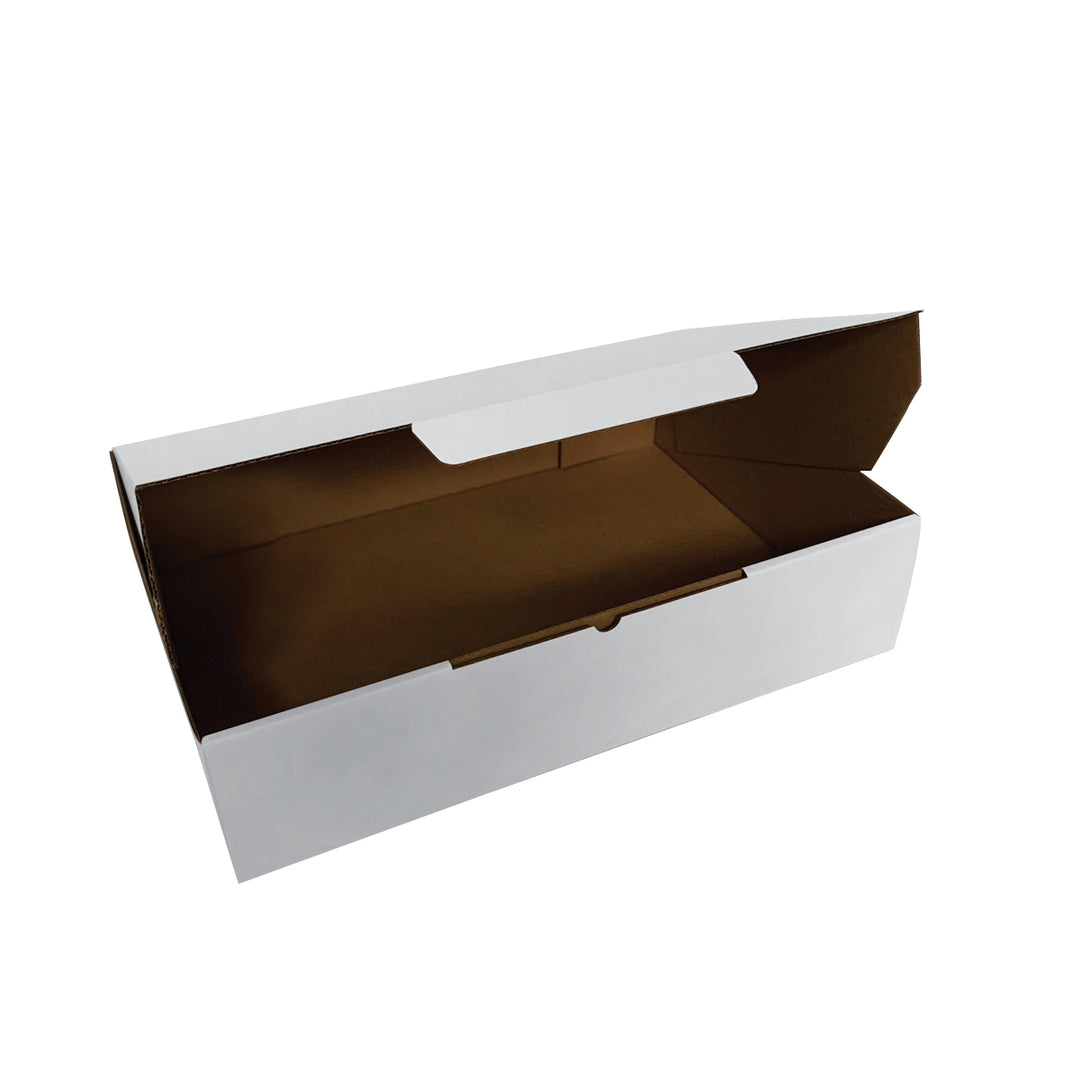 310x 220 x 75mm Die Cut Mailing Shipping Packing Cardboard Boxes White