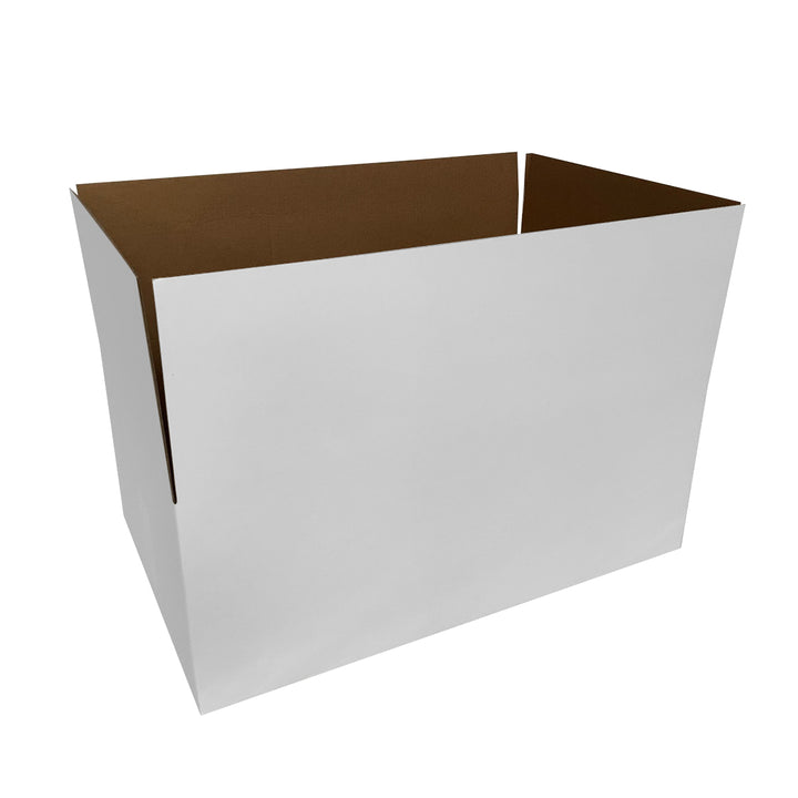 Wholesale 1000pcs 365 x 280 x 95mm Regular Mailing Slotted Shipping Packing Cardboard Boxes - White